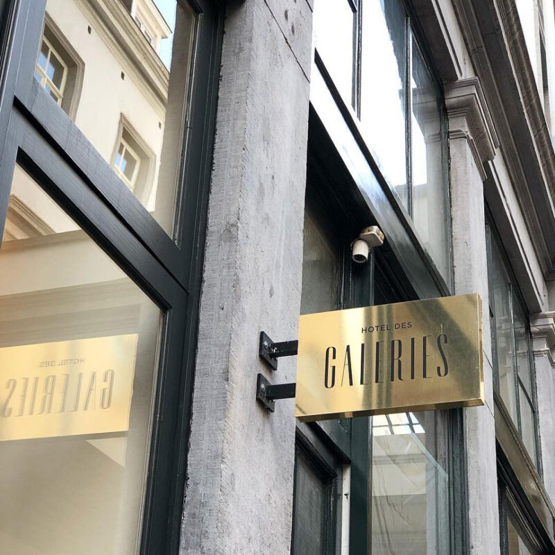 hotel des galeries bruxelles belgique