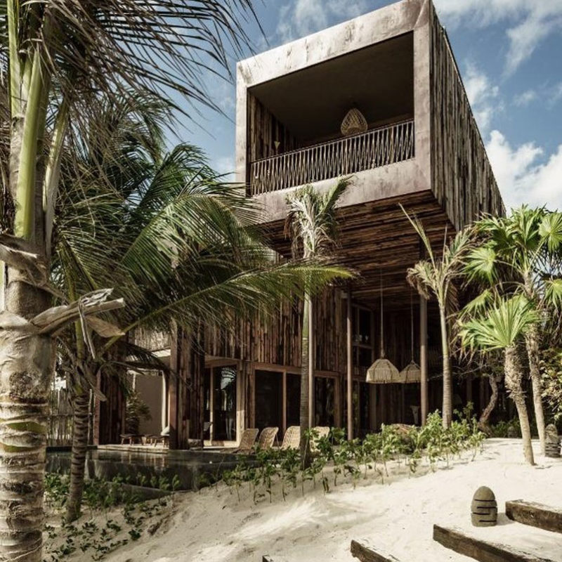 betulum tulum hotel mexique