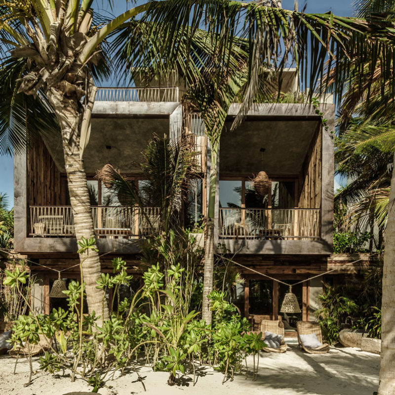 betulum tulum hotel mexique