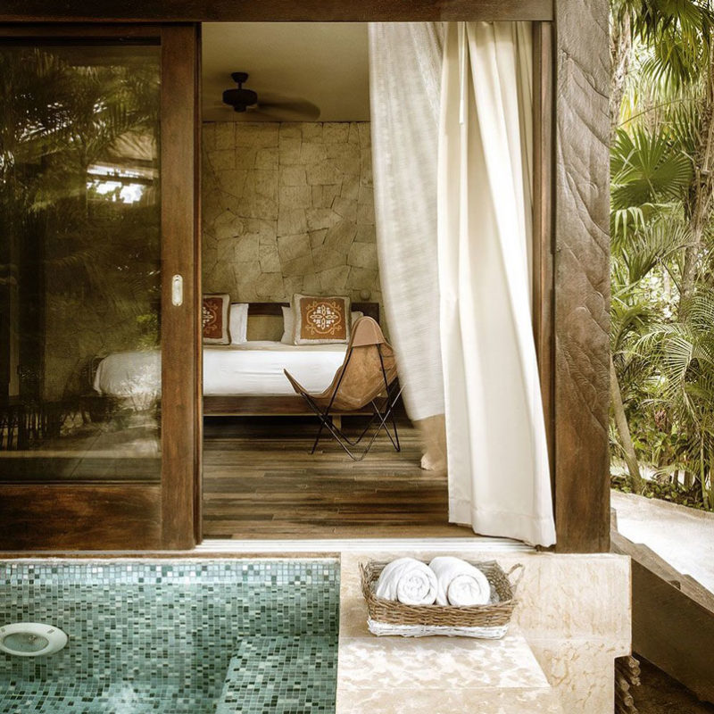 betulum tulum hotel mexique