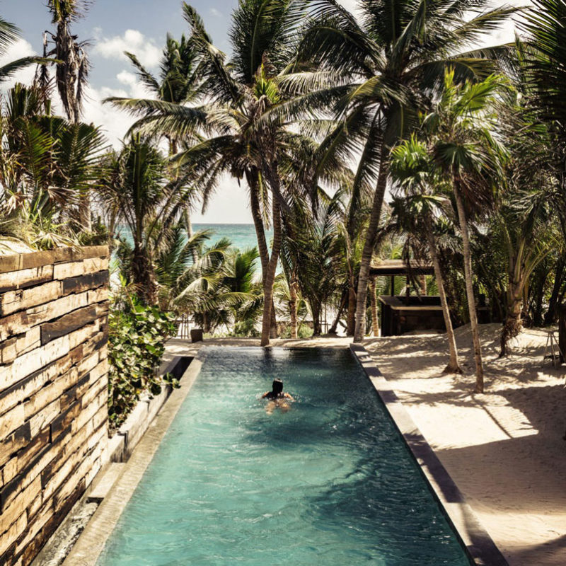 betulum tulum hotel mexique