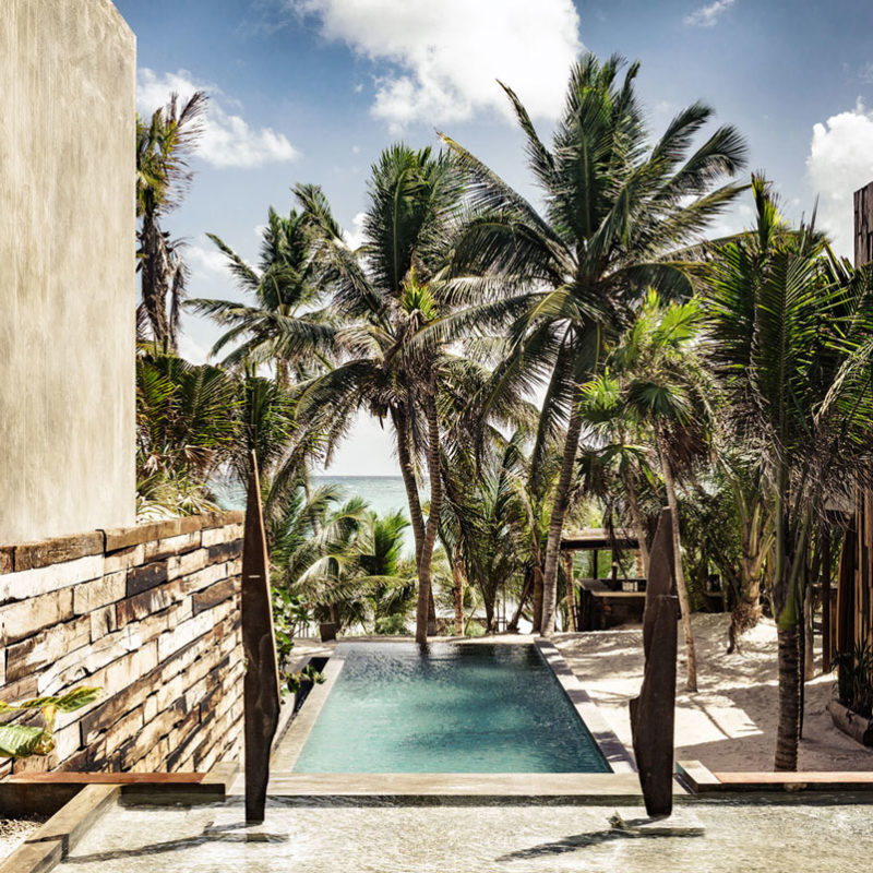 betulum tulum hotel mexique