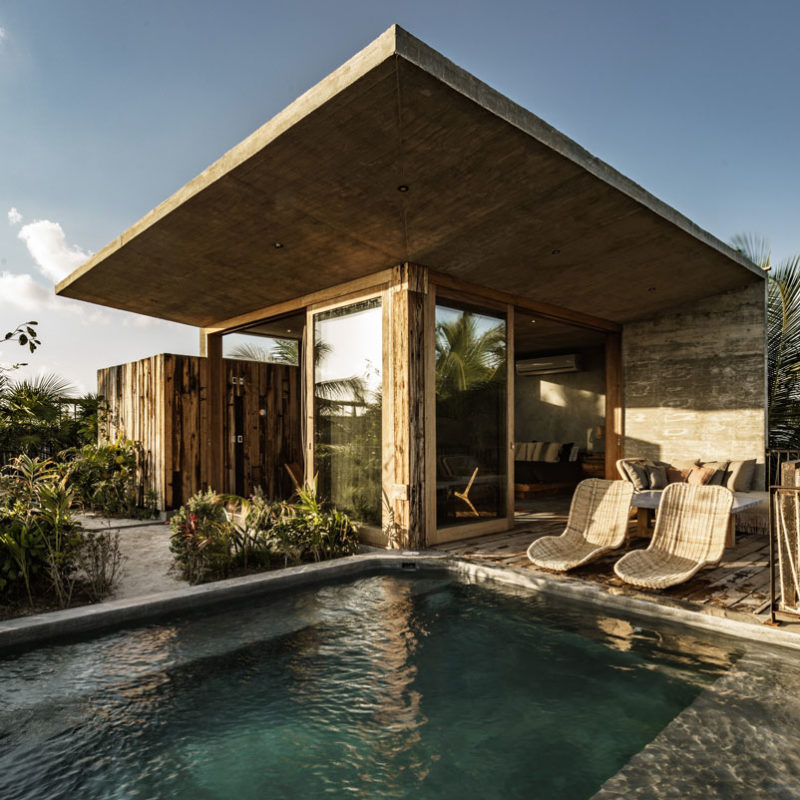 betulum tulum hotel mexique