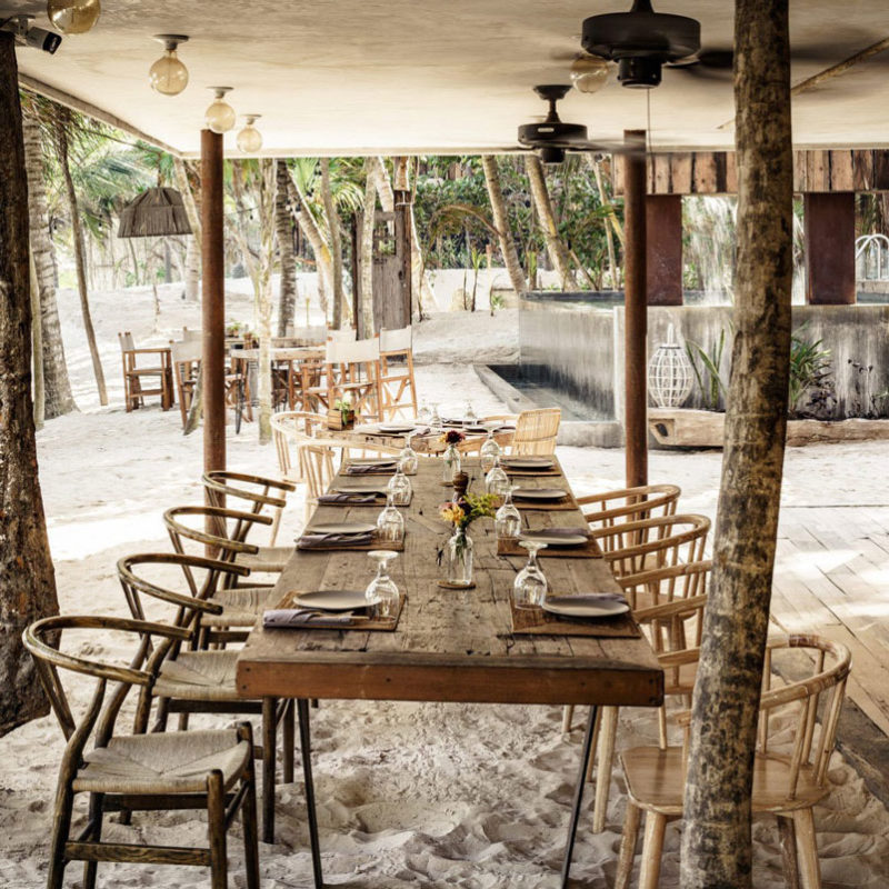 betulum tulum hotel mexique