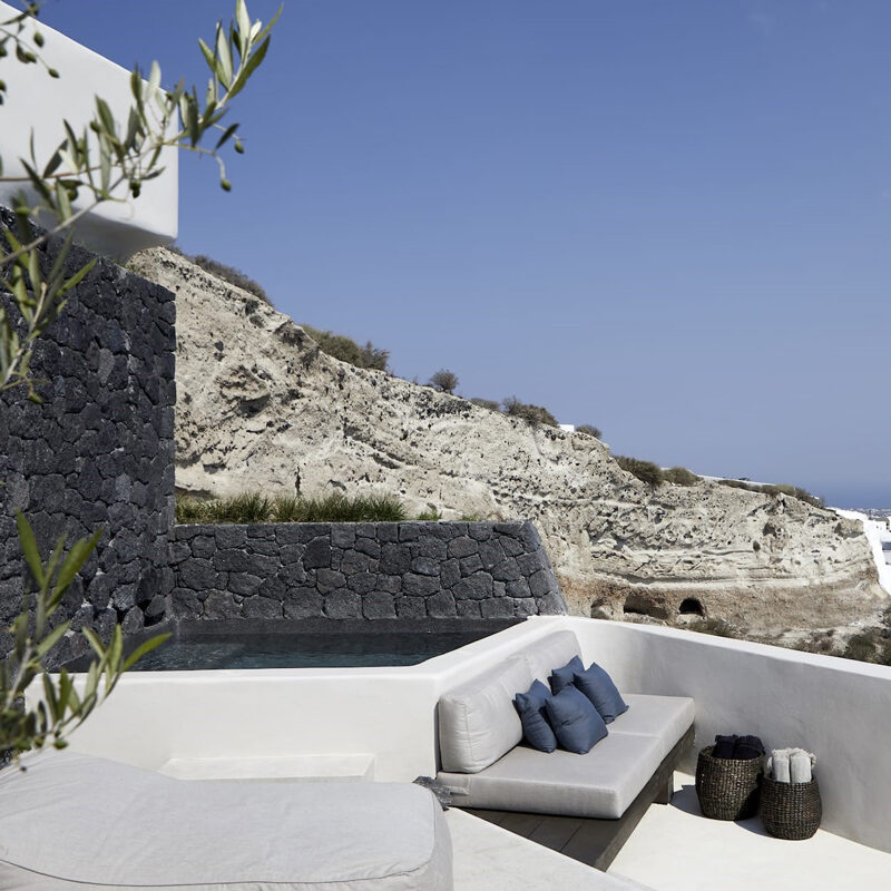 vora villa hotel santorin imerovigli grece k studio