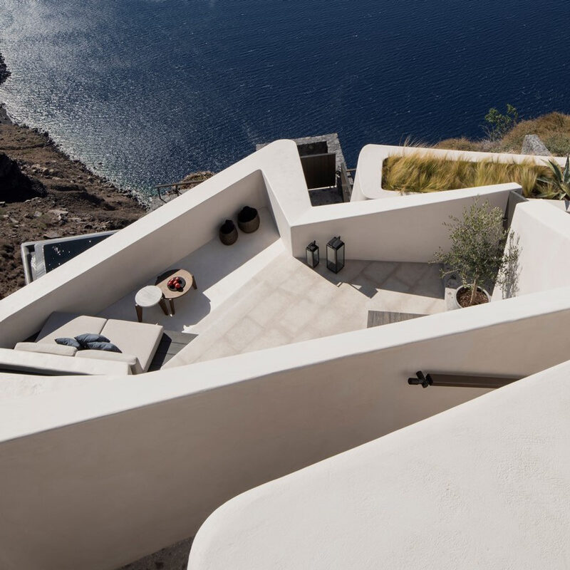 vora villa hotel santorin imerovigli grece k studio