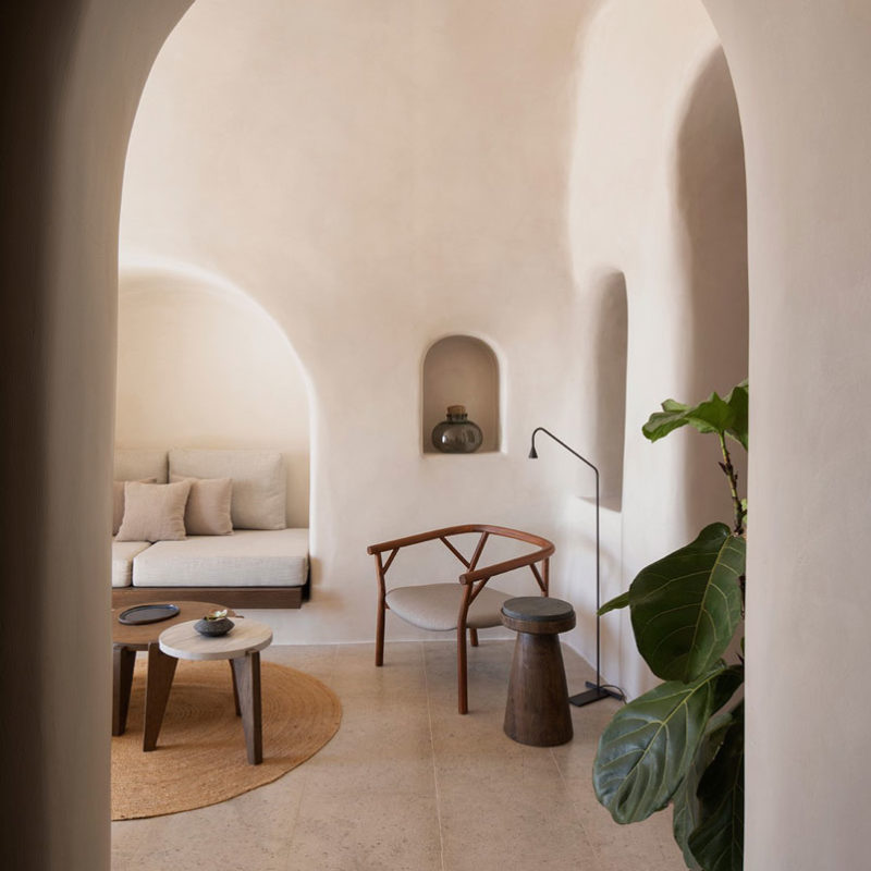 vora villas santorin grece