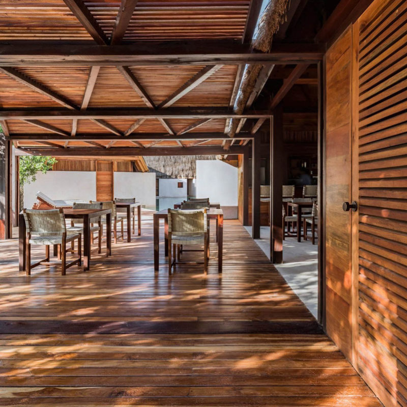 punta caliza hotel holbox mexique
