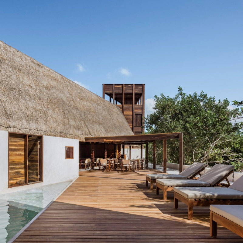 punta caliza hotel holbox mexique