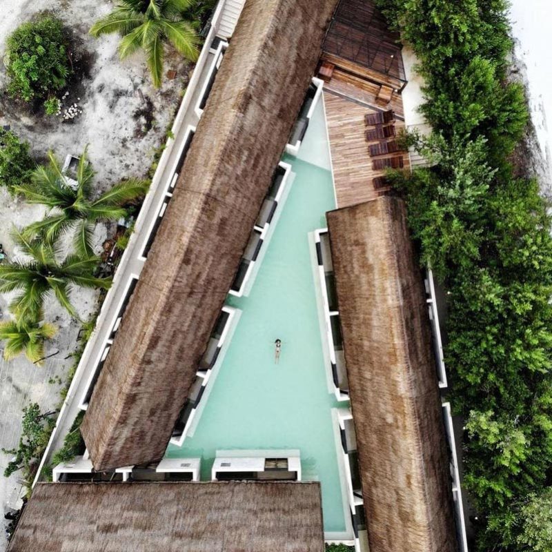 punta caliza hotel holbox mexique