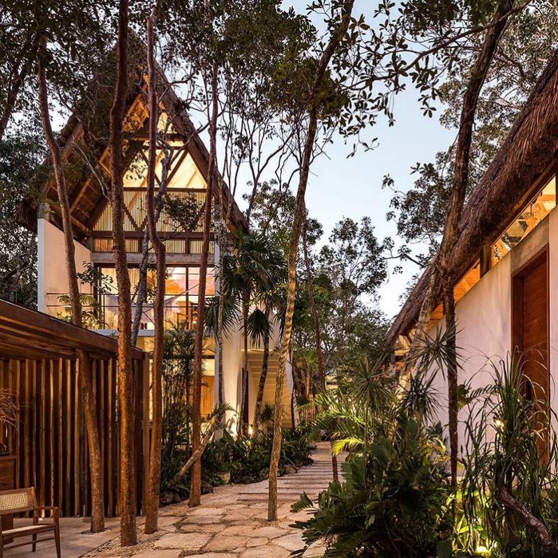 jungle keva tulum hotel mexique