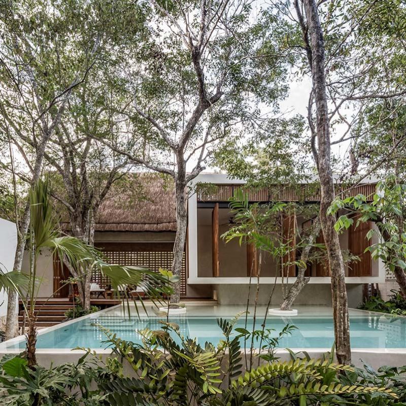 jungle keva tulum hotel mexique