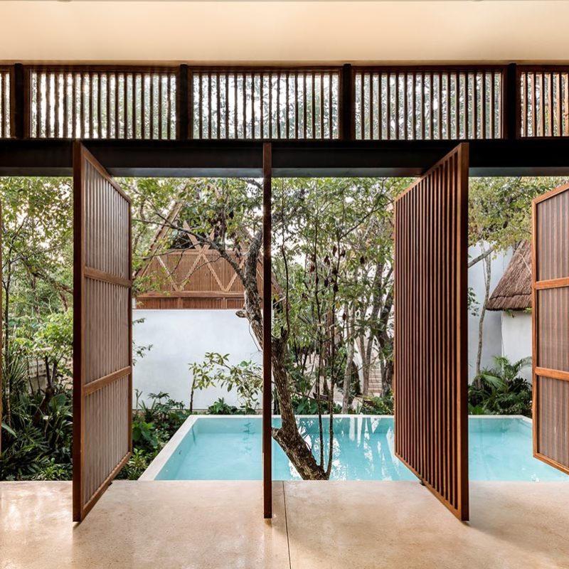 jungle keva tulum hotel mexique