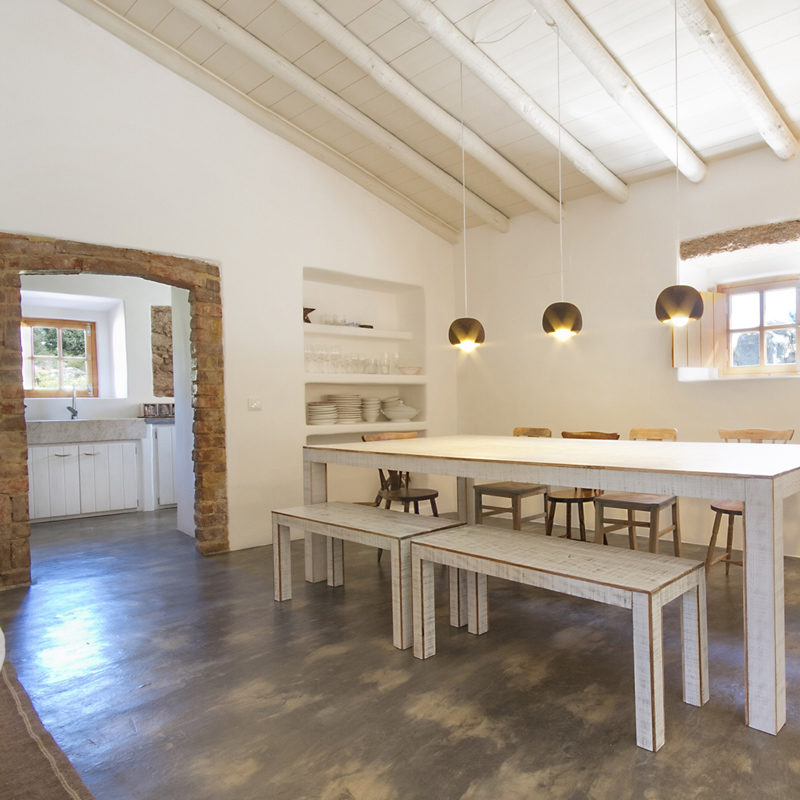 casas caiadas maison hote sabugueiro portugal