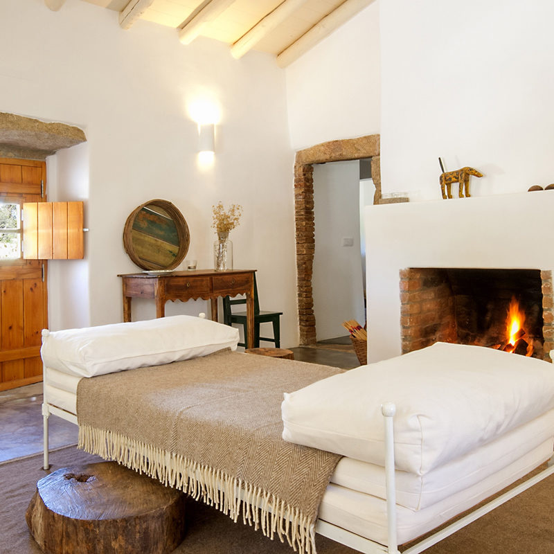 casas caiadas maison hote sabugueiro portugal