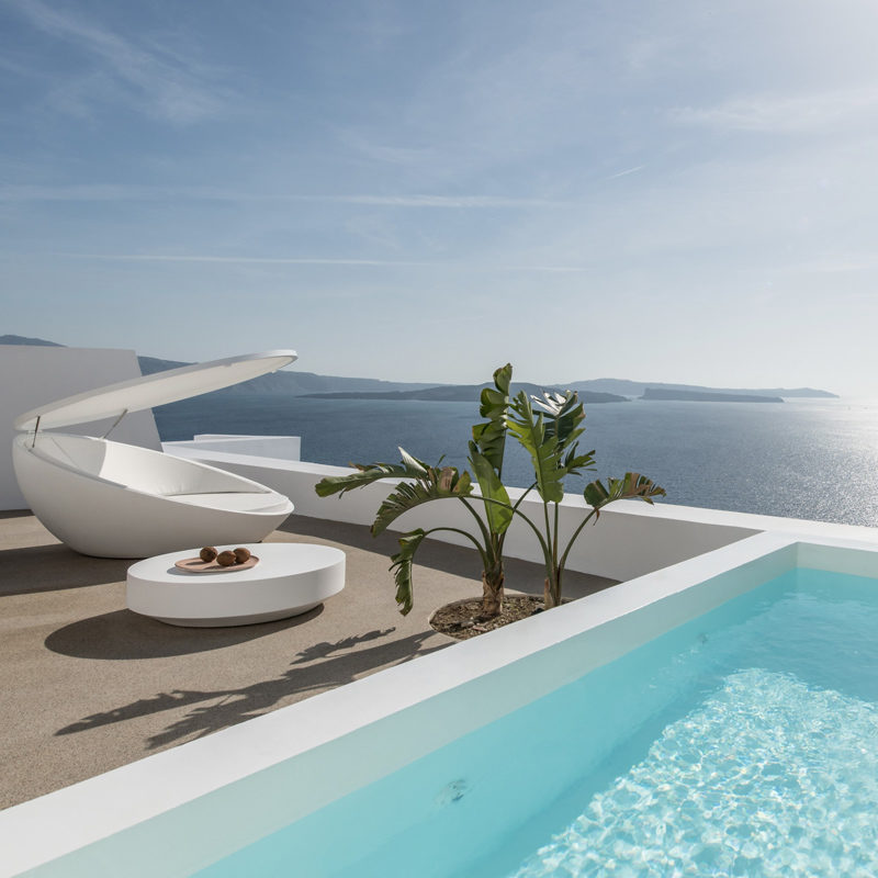 the saint hotel santorin grece