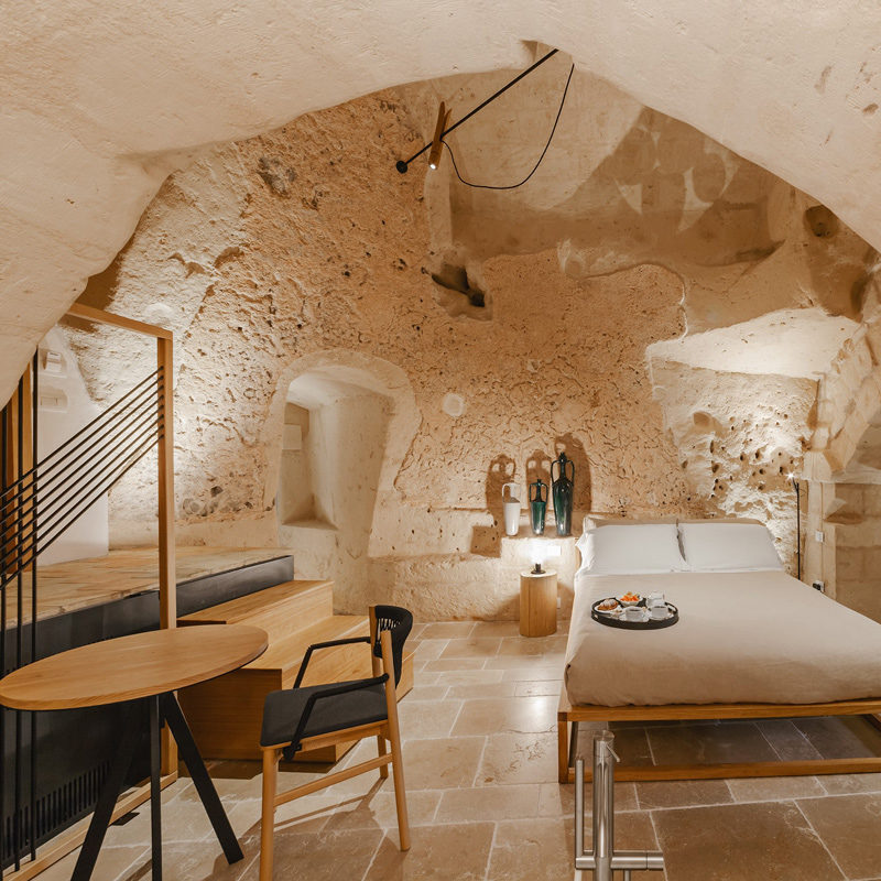 Ai maestri rooms cafe hotel matera italie Billiani