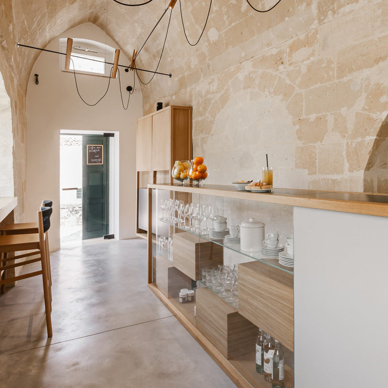 Ai maestri rooms cafe hotel matera italie Billiani