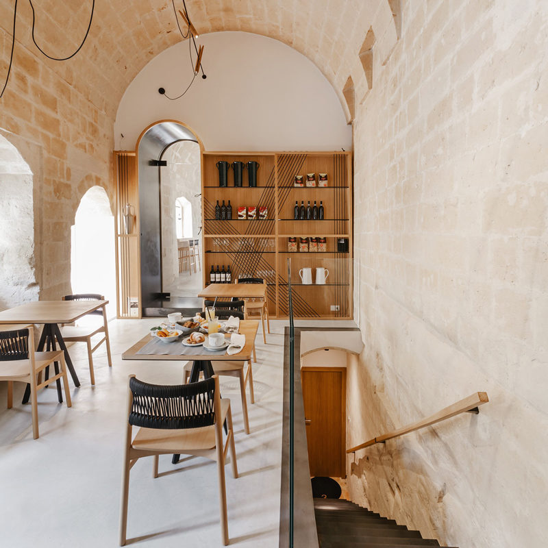 Ai maestri rooms cafe hotel matera italie Billiani