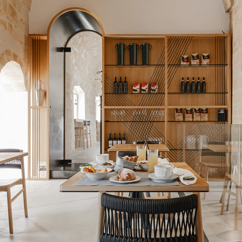 Ai maestri rooms cafe hotel matera italie Billiani