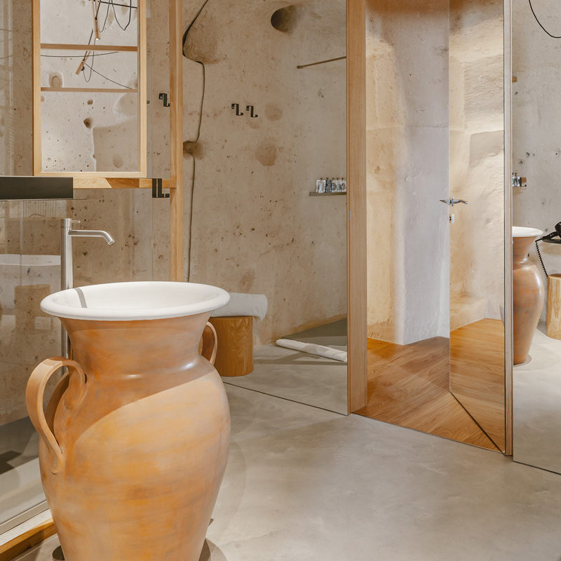 Ai maestri rooms cafe hotel matera italie Billiani