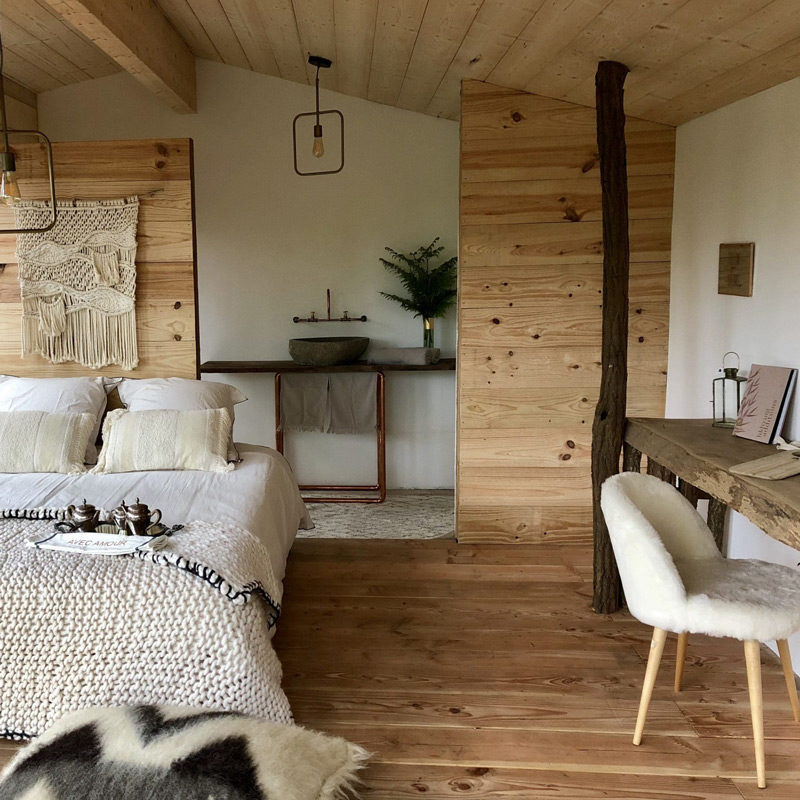 coco barn wood loge landes france