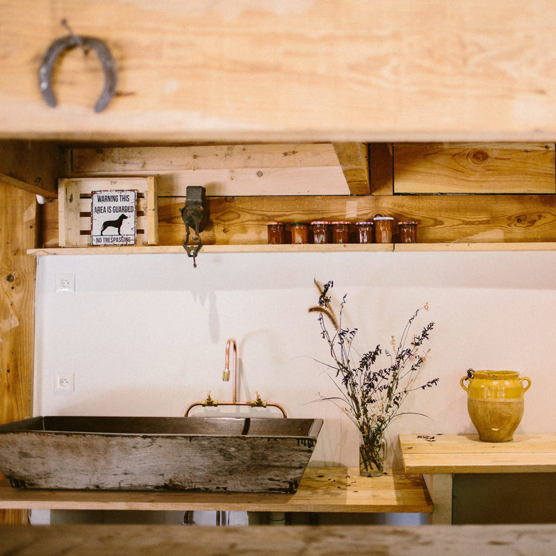 coco barn wood loge landes france