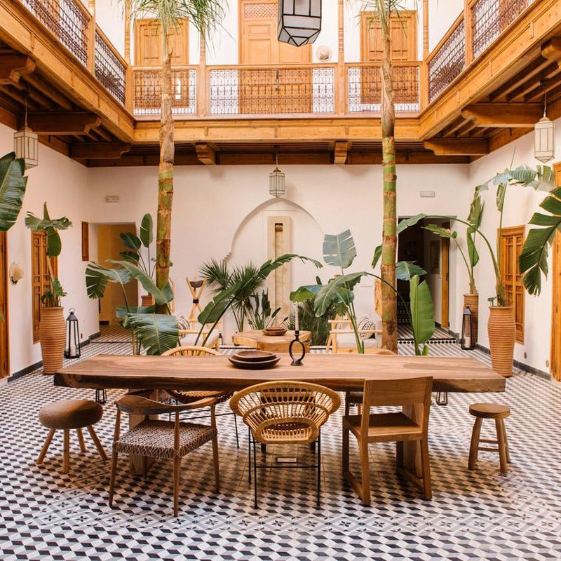 riad le pèlerin marrakech maroc maison hotes