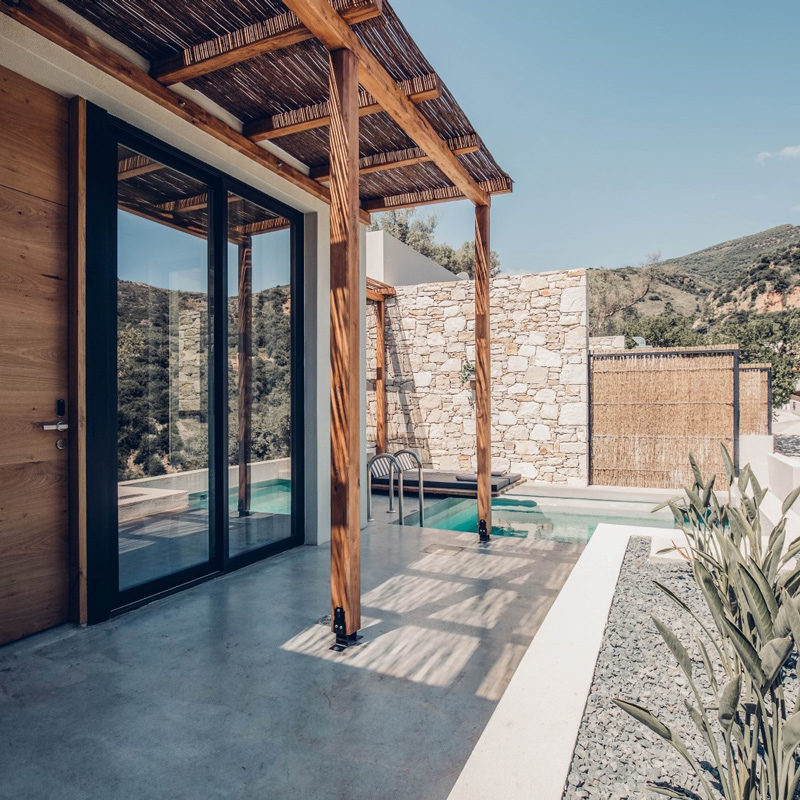 monastery estate mountain retreat hotel sougia chania crete