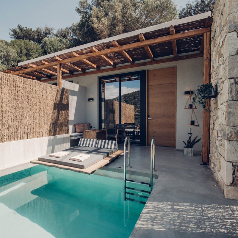 monastery estate mountain retreat hotel sougia chania crete