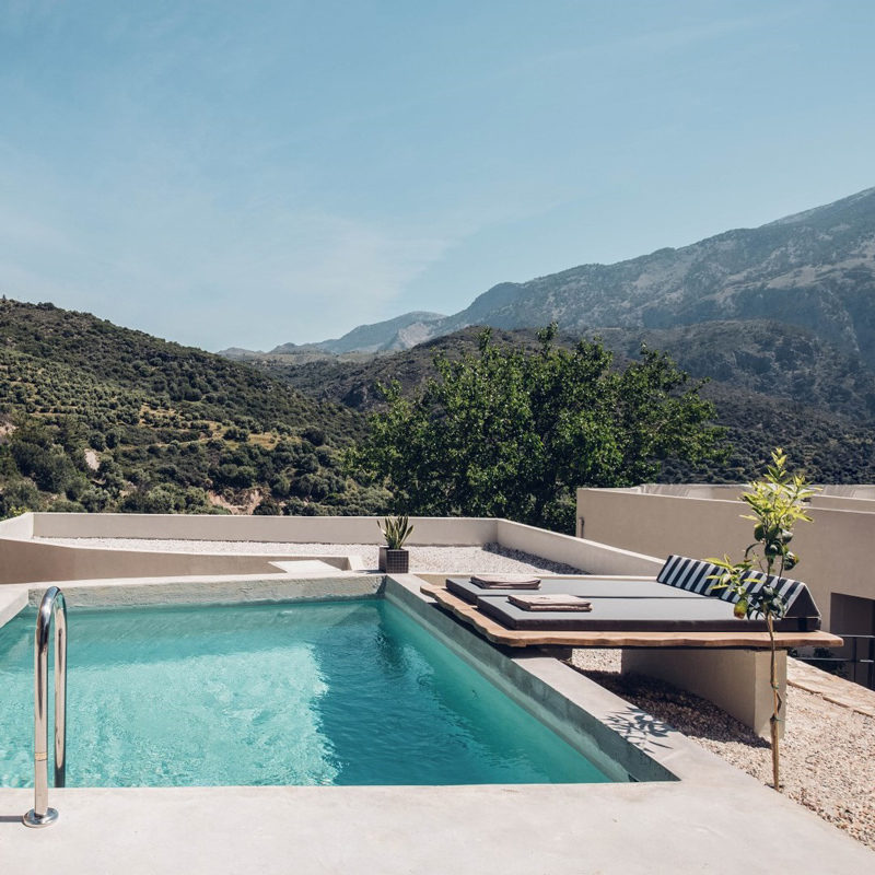 monastery estate mountain retreat hotel sougia chania crete