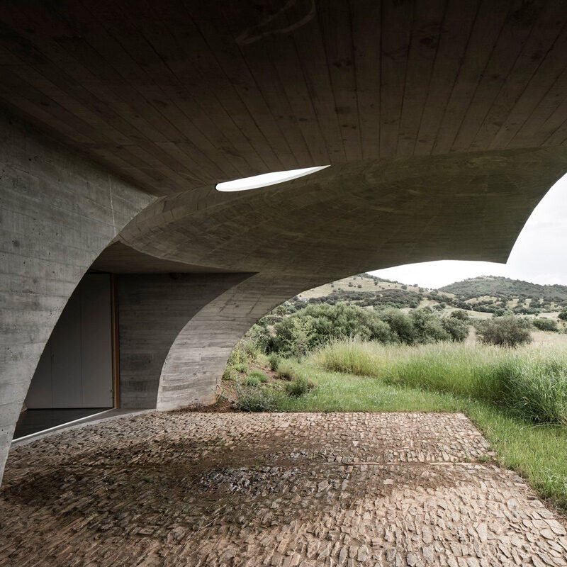 casa na terra monsaraz silent living aire mateus portugal