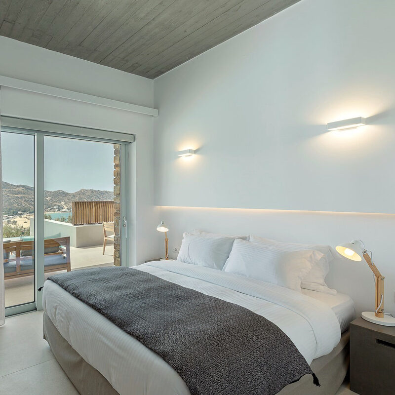 hideout suites hotel mylopotas ios island greece