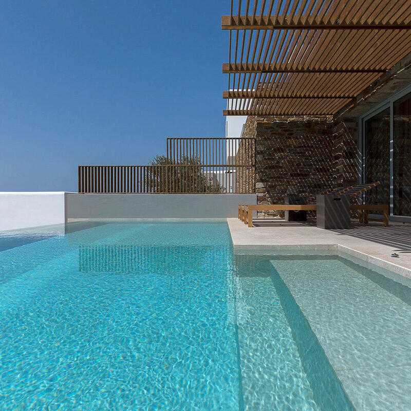 hideout suites hotel mylopotas ios island greece
