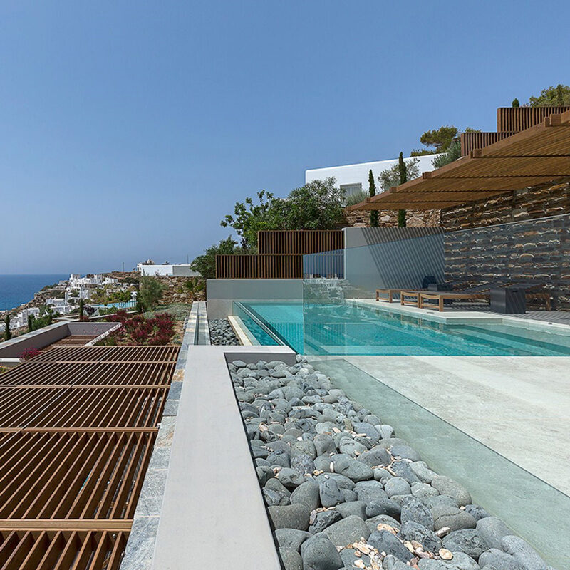 hideout suites hotel mylopotas ios island greece