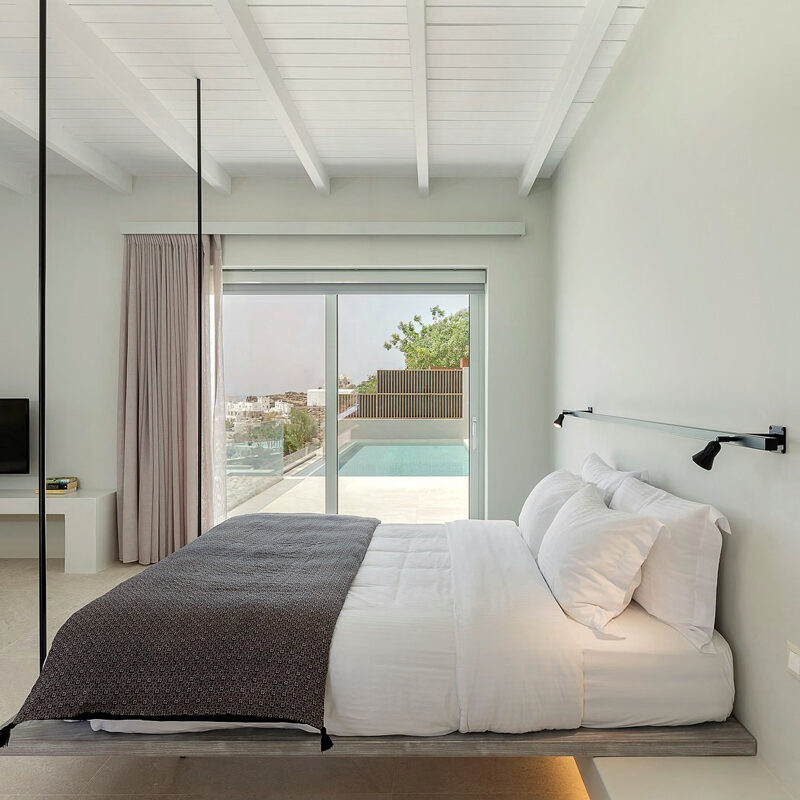 hideout suites hotel mylopotas ios island greece