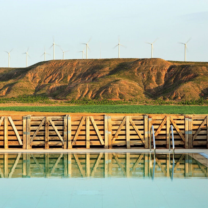 hotel aire de bardenas tudela navarra spain emiliano lopez monica rivera arquitectos