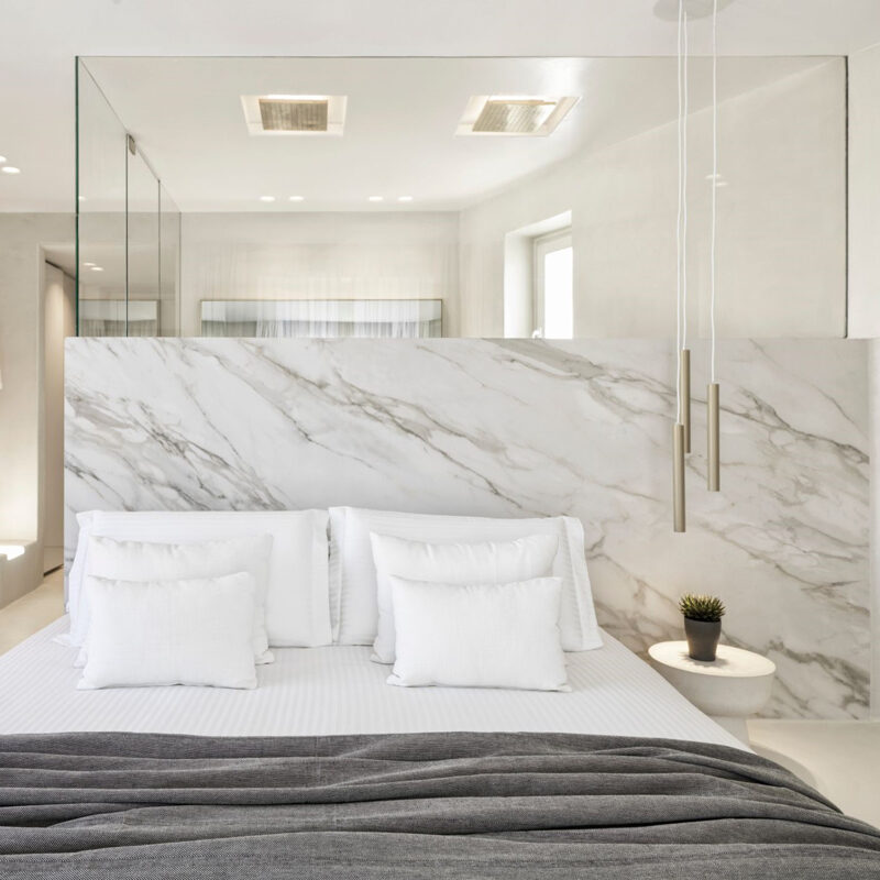 mykonos earth suites hotel megali ammos beach greece omniview