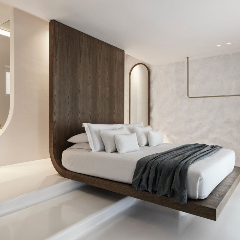 mykonos earth suites hotel megali ammos beach greece omniview