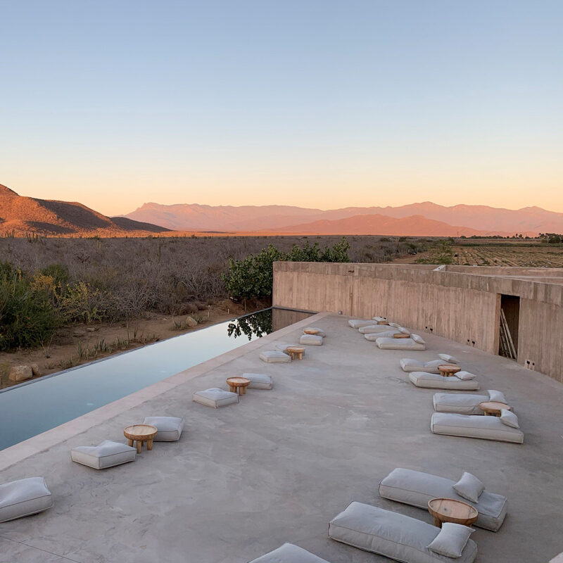 paradero todos santos hotel mexico baja peninsula architecture