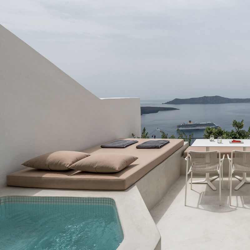 enigma suites santorini fira greece hotel interior design laboratorium