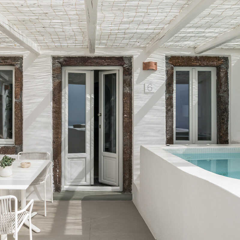enigma suites santorini fira greece hotel interior design laboratorium