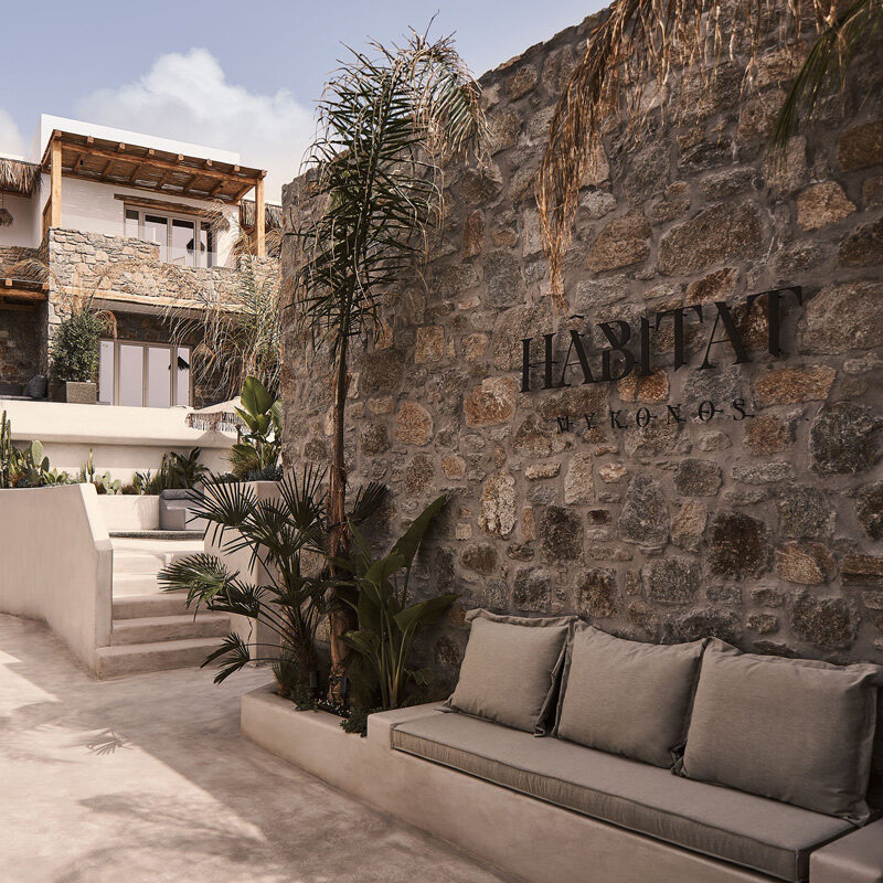 habitat mykonos all suite hotel agios stefanos greece
