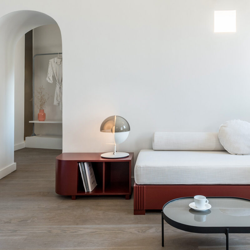 old castle oia santorini hotel greece Kapsimalis Architects