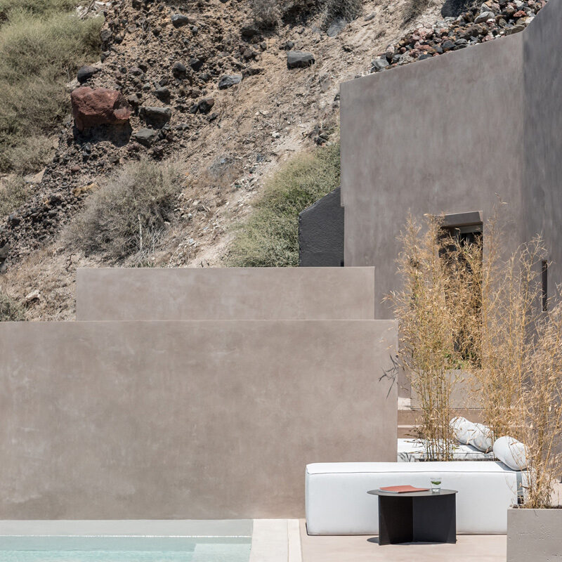 old castle oia santorini hotel greece Kapsimalis Architects
