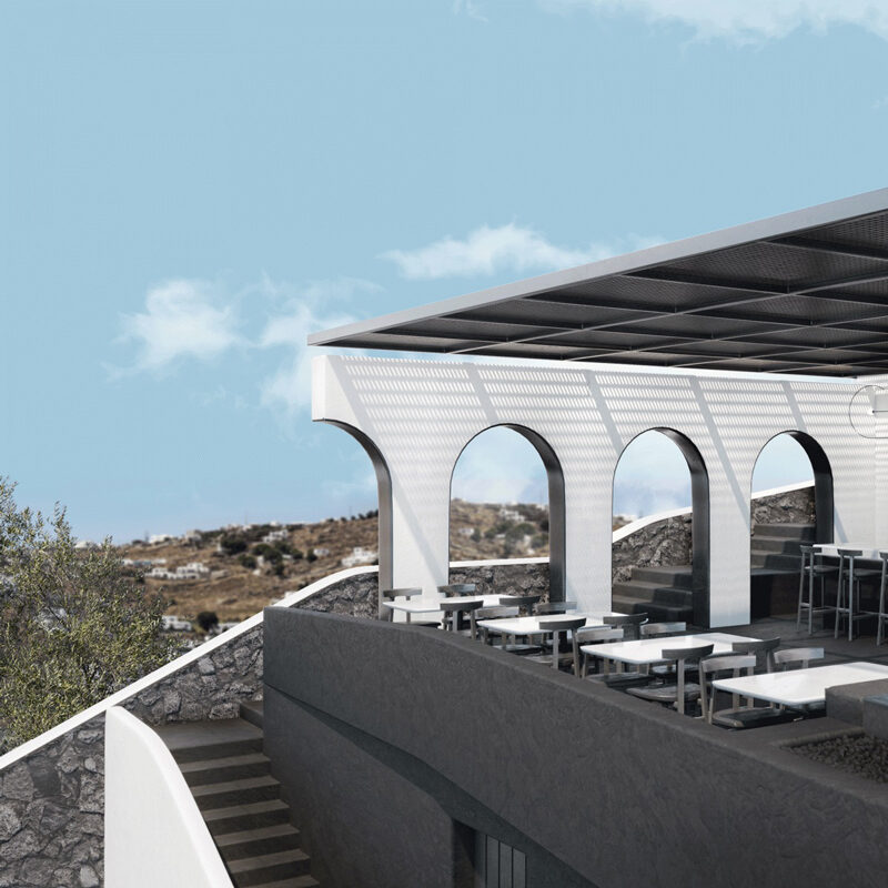 tagoo black mykonos hotel greece mado samiou architecture
