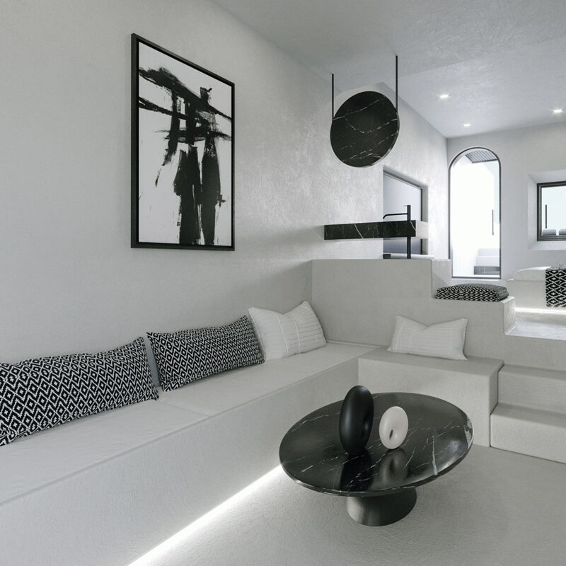 tagoo black mykonos hotel greece mado samiou architecture