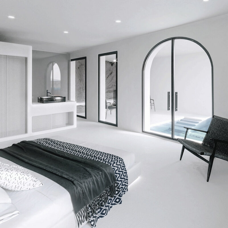 tagoo black mykonos hotel greece mado samiou architecture