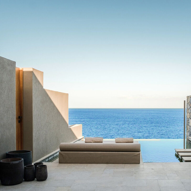 acro suites a wellbeing resort hotel agia pelagia crete greece