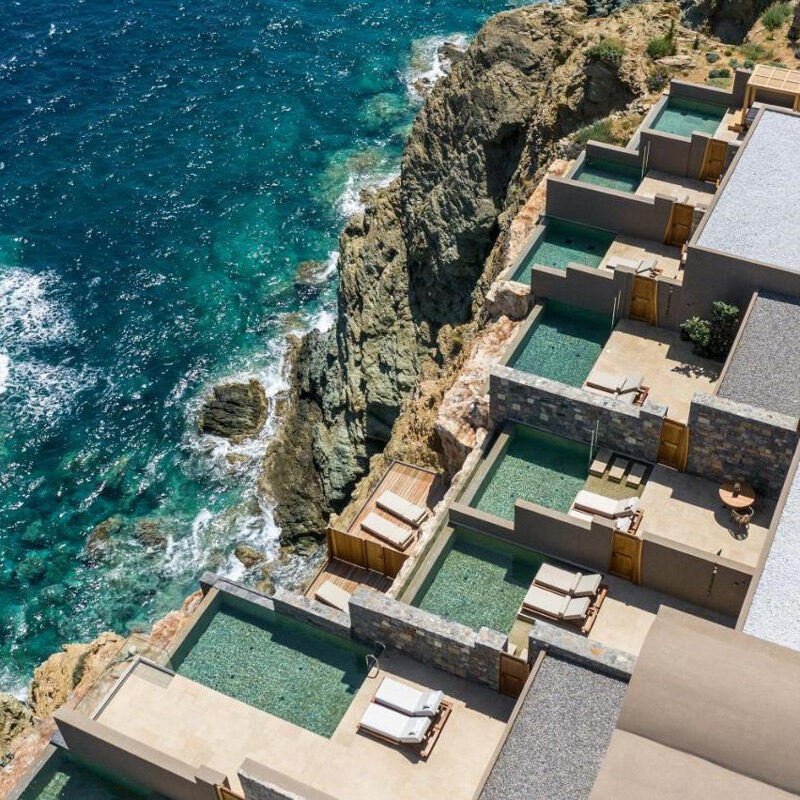 acro suites a wellbeing resort hotel agia pelagia crete greece